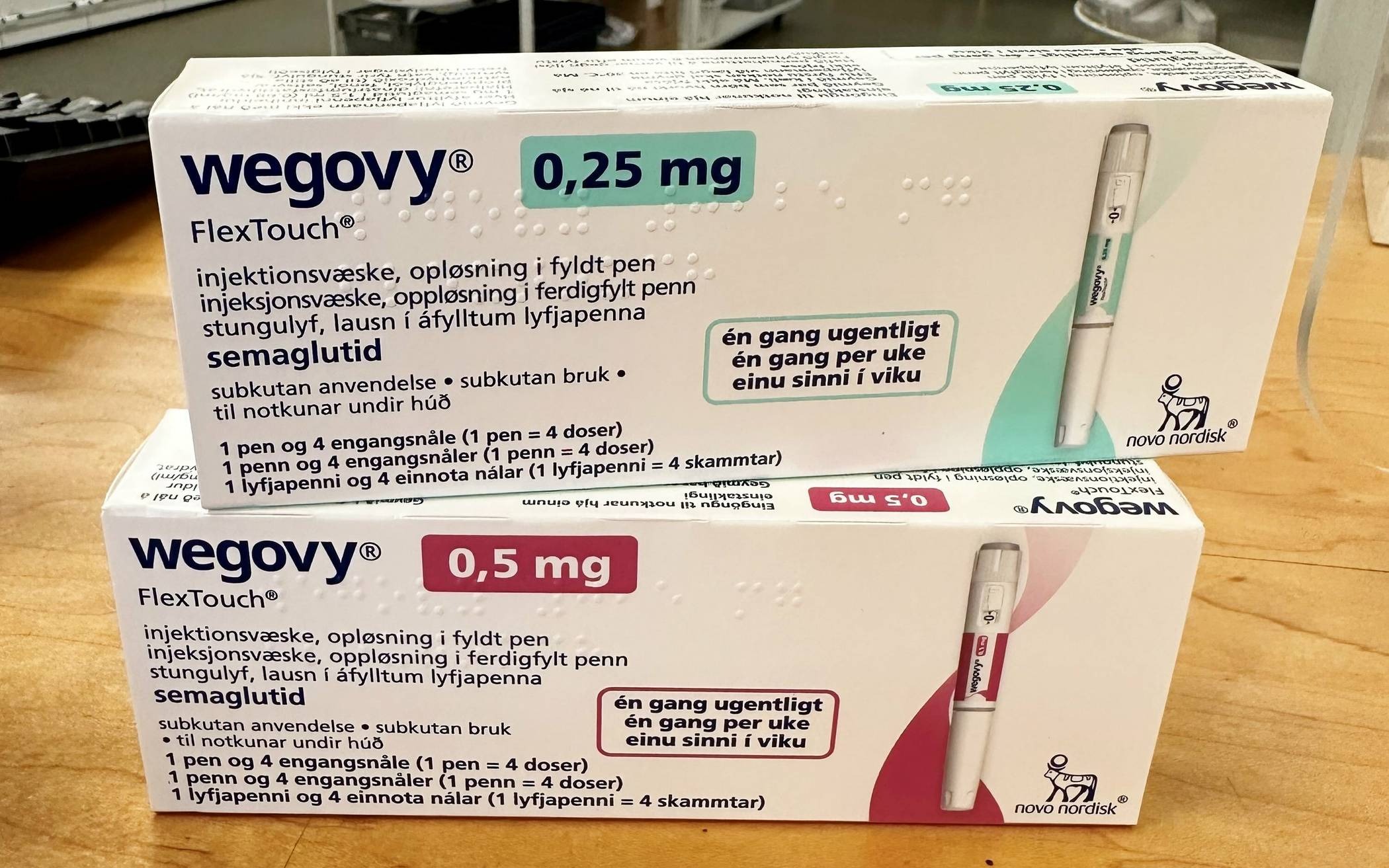 Wegovy bundle - 2 months starter packs( 0.25mg and 0.5mg ) Wegovy bundle - 2 months starter packs( 0.25mg and 0.5mg )