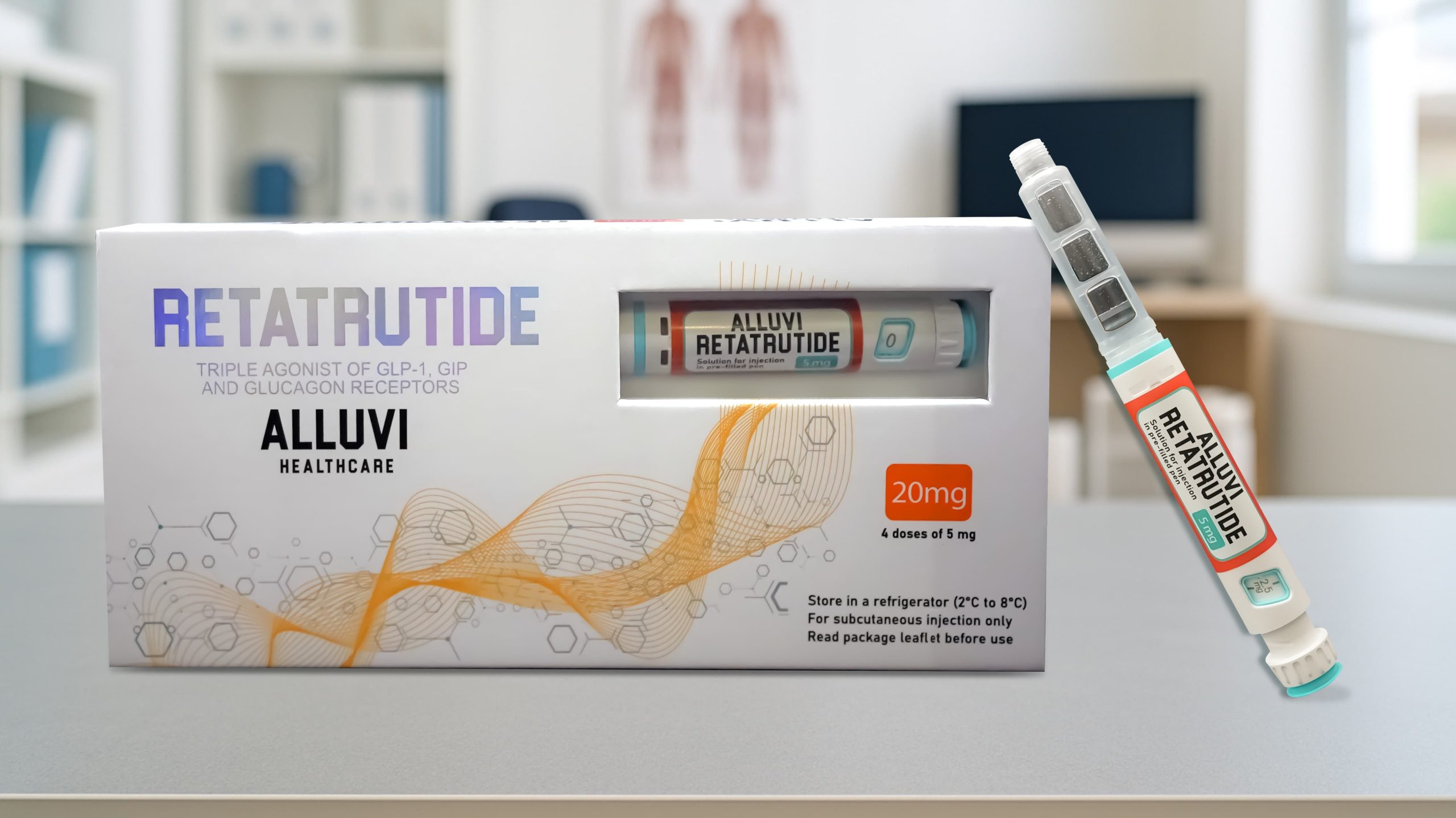 Alluvi Retatrutide 20mg Alluvi Retatrutide 20mg